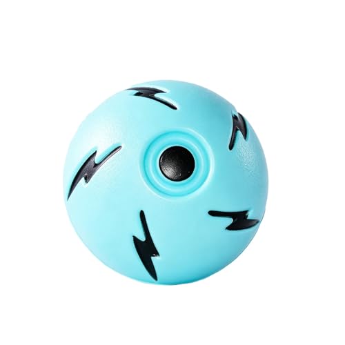 Super High Bouncing Ball for Kids, 3-Pack Extreme Bounce Balls, Lightning Pattern Sensory Toy, Reaction Training Ball for Outdoor Play, Party Favors (Yellow, Pink, Blue) - color: Blue
