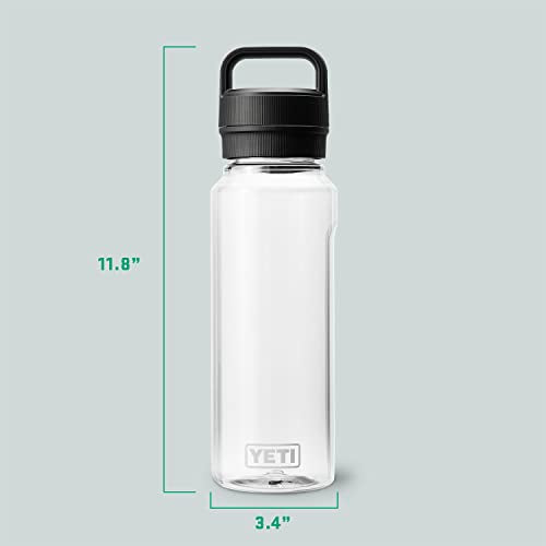 YETI Yonder Water Bottle with Yonder Chug Cap, Lightweight, Leakproof and BPA-Free - color: Clear, style: 34oz