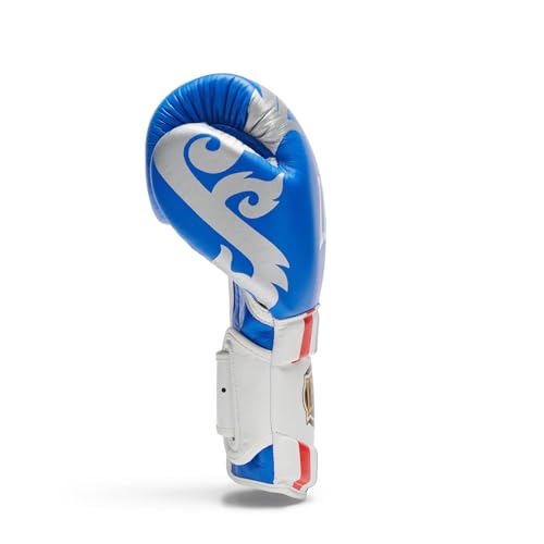 LEONE 1947, Thai Style Boxing Gloves - color: BLUE, size: 12