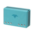 AMENTUM Yoga Block 9”x6”x3” Stand Out With Style Premium Yoga Block Featuring Bold Metallic Rivets. High-Density/Non-Toxic EVA Foam, Non-Slip Surface,Lightweight Exercise Support for Yoga, Stretching, Fitness Training