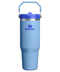STANLEY IceFlow 2.0 Flip Straw Tumbler with Handle 30 oz | Twist On Lid and Flip Up Straw | Leakproof Water Bottle | Insulated Stainless Steel | BPA-Free | Blue Sky - color: Blue Sky, size: 30 Ounces