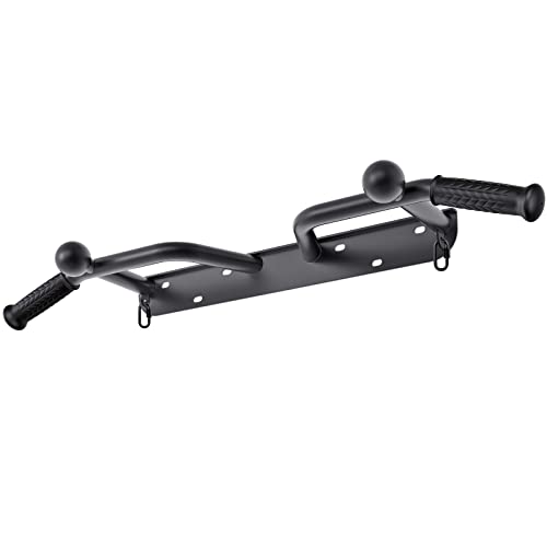 Kipika Heavy Duty Wall Mounted Doorway Pull Up Bar, Multifunctional Chin Up Bar, Portable Fitness Door Bar, Body Workout Home Gym System - color: Multi Handle with Ball
