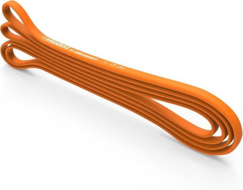 Functional Fitness Pull Up Bands Resistance Bands | Exercise Bands for Working Out | Long Stretch Bands for Exercise, Training Bands, Resistance Bands for Stretching - color: Orange, size: 3.25"