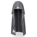 MISSION Cooling Hoodie Towel, Evaporative Cool Technology, Cools Instantly When Wet, UPF 50 Sun Protection, Contours Your Head to Stay in Place, Great for Sports, Fitness, Gym - color: Charcoal