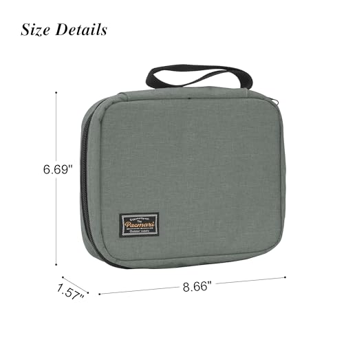 20 Watch Bands Storage Carrying Case Compatible with Watches,Expandable Watch Band Holder Stores 20 Watch Bands Fit for Most Sizes of Watch Straps,Organizer for Watch Bands, Bag Only(Dark Grey) - color: 1-dark Grey