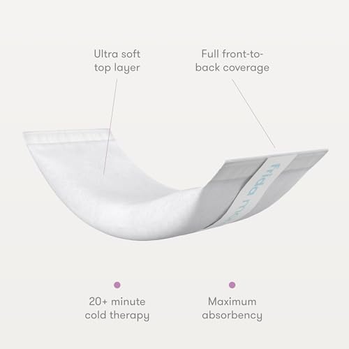 Frida Mom 2-in-1 Postpartum Pads, Absorbent Perineal Ice Maxi Pads, Instant Cold Therapy Packs and Maternity Pad in One - size: 8ct
