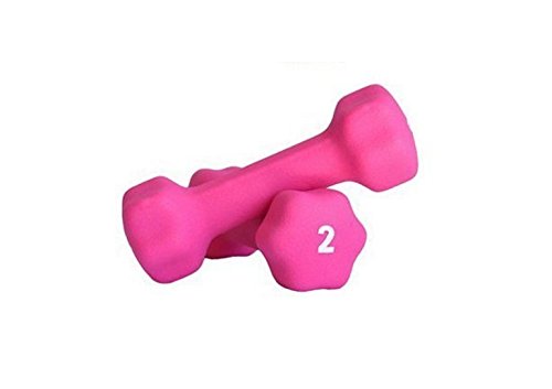 Ader Neoprene Dumbbell (1-30lb) Single Size Pair or Set - color: 2LB
