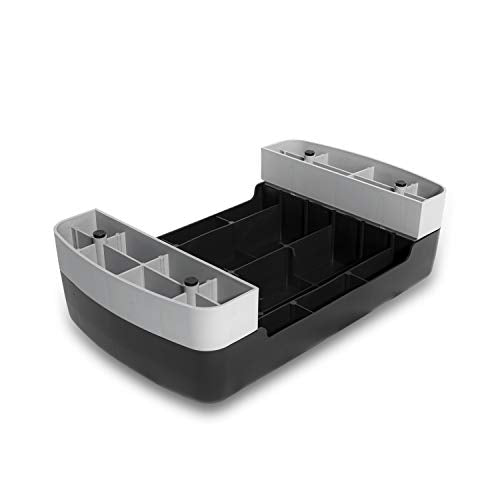 Tone Fitness Compact Aerobic Step Platform | Exercise Step - style: Black/Gray