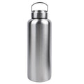 CDJ 52oz Uninsulated Single Wall Stainless Steel Water Bottle, Reusable Metal Water Bottle for Sports, Leakproof and Durable, Perfect for Hiking, Gym, Picnics, and Outdoor Activities - size: 51 Ounces