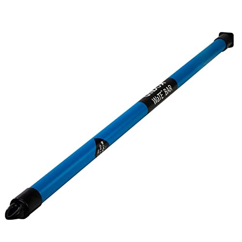 CanDo Slim WaTE Bar 5lb Blue, Total Body Workout Weighted Exercise Bar for Strength Training, Toning, and Physical Therapy - size: 5 Pound, style: Single