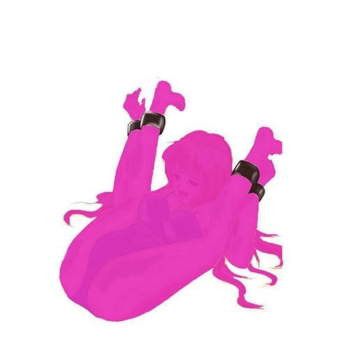 Bed Tie Downs Adult Bondaged with Wrist Ankle and Thigh Restraints Leg Spreader Bar Bonage Sex Resistance Bands with Ankle Strap Sex Playing Bed and Handcuffs Tools Sex Cuff Bracelet Set Sweater