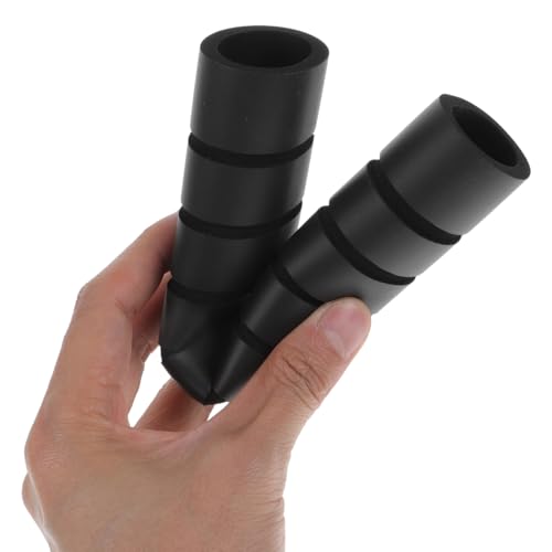 POPETPOP 3 Pcs Pull-up Bar Grips, Non-Slip Foam Tubing Grips, Thick Sponge Bar Adapter, Pull-up Sleeves for Strength Training Equipment (Black)