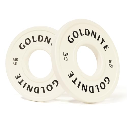 Change Plates Set 1.25LB 2.5LB 5LB Set Fractional Weight Plate Olympic Bumper Plates for Cross Training Steel Insert Strength Training Weight Plates - color: 1.25LBx2