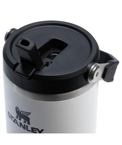 STANLEY IceFlow 2.0 Flip Straw Tumbler with Handle 30 oz | Twist On Lid and Flip Up Straw | Leakproof Water Bottle | Insulated Stainless Steel | BPA-Free | Chalk - color: Chalk, size: 30 Ounces