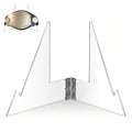 Primst Acrylic Championship Belt Display Stand – Stable Triangle Design, Heavy-Duty & Easy to Assemble, Universal Holder for Wrestling, Taekwondo, Boxing Title Belts