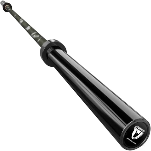 7ft Olympic Barbell for Strength Training, Olympic Weightlifting | 500 700 1000LBS Capacity, 2 Inch 45lb Weight Bar for Squat, Home Gym Fitness Equipment, Bench Press, Deadlift, Powerlifting - color: Camo-700LBS