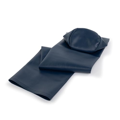 OPTP Foam Roller Cover - Made from Soft, Durable Latex-Free Vinyl - Easily Slides onto 36" x 6" Foam Rollers - Blue. Made in the USA