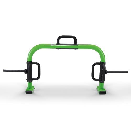 CAP Deluxe Open Trap Bar - Dual Grip Hex & Shrug Bar for Weightlifting - color: Green