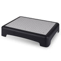 One Step Stool for Adults & Seniors, Indoor/Outdoor Portable Stair Assist, Platform Step, Non-Slip Bathroom, Step Stool for Car, Bedside, Office, Shower, Stairs, Bed, 450lbs Capacity (Grey)