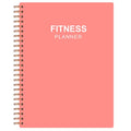 Fitness Planner for Women & Men - A5 Workout Log Book/Exercise Workout Log to Track Weight Loss, GYM, Bodybuilding Progress - Daily Health & Wellness Workout Journals, 5.8X8.25 In Workout Book - style: Pink