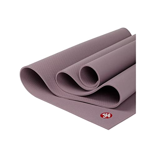 Manduka PRO Yoga Mat - 6mm | Lifetime Durability | Hygienic Construction | Premium Studio Quality | Teacher Approved - color: Elderberry, size: 71" x 26"