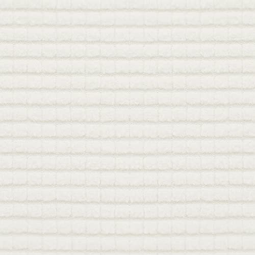 Easy-Going Stretch Wingback Chair Sofa Slipcover 2-Piece Sofa Cover Furniture Protector Couch Soft with Elastic Bottom, Spandex Jacquard Fabric Small Checks Cream - color: Cream