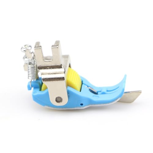 SP-18 Heavy-Duty Plastic Flange Roller Presser Foot for Industrial Single-Needle Sewing Machines - Compatible with Juki 8700/Brother 8100 Series (Precision Edge Guide & Anti-Skip Stitch) (SP-18R 1/32) - size: SP-18R 1/32