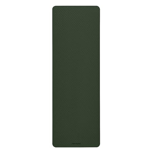 Retrospec Zuma Yoga Mat | 1/2 Inch Thick Non Slip Workout Mat | TPE Exercise Mat for Yoga, Pilates & Stretching | 72x24in - color: Wild Spruce