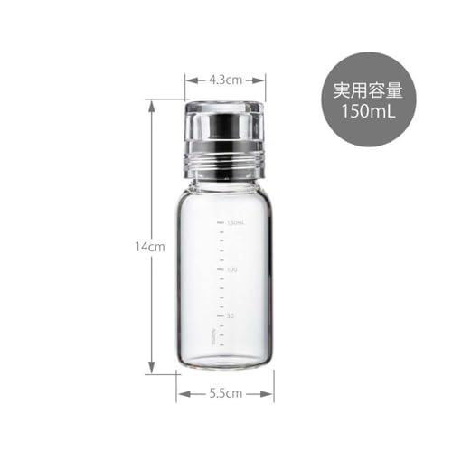 Hario Dressing Bottle, 150ml, Black - color: Black, size: 5.1 Ounces