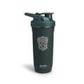 Smart Shake Reforce Stainless Steel Harry Potter Slytherin Shaker Bottle (900 ML /30oz) | Light Weight Resistance Sports Shaker Bottle with a Soft Lid | Leakproof, BPA Free & DEHP Free - color: Slytherin