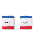 Nike Unisex Adult Swoosh Classic Wristband 2 Pack - color: Game royal/university red/black