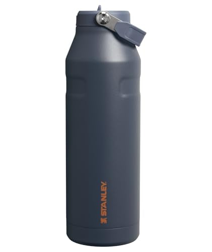 Stanley IceFlow Flip Straw 2.0 Water Bottle 50 OZ | Built-In Straw with Larger Opening | Lightweight & Leak-Resistant | Insulated Stainless Steel | BPA-Free | Twilight - color: Twilight, size: 50 Ounces