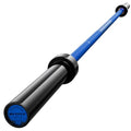 RITFIT Olympic Barbell 4ft/6ft - 2 Inch Weight Bar for Strength Training, Weightlifting, Squat, Deadlift, Bench Press, Curl, Overhead Press - 350lbs/500lbs Capacity - color: Black/Blue, size: 6FT without Collar