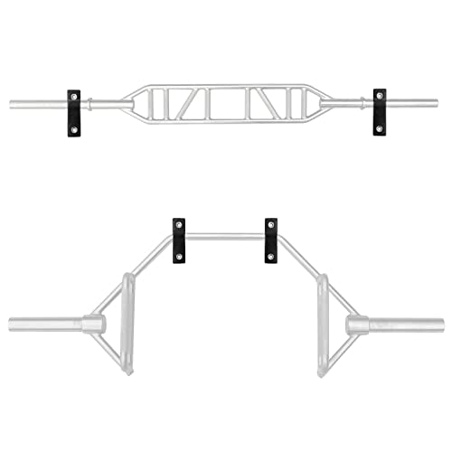 Luwint Wall Mounted Horizontal Barbell Holder, 1 Bar/2 Bars Storage Rack - style: B.1 Bar Holder 2 Pairs