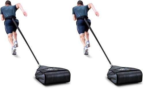 SKLZ SpeedSac Variable Weight Resistance Training Sled (10-30 Pounds) - size: One Size (Pack of 2)