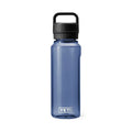 YETI Yonder Water Bottle with Yonder Chug Cap, Lightweight, Leakproof and BPA-Free - color: Navy, style: 34oz