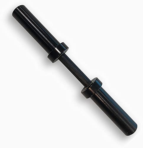 CAP Barbell Olympic Dumbbell Handles | Multiple options - style: Black No Collars