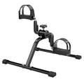 Pedal Exerciser Mini Stationary Cycle with Adjustable Resistance, Under Desk Bike for Home Exercise Equipment, Lightweight and Compact