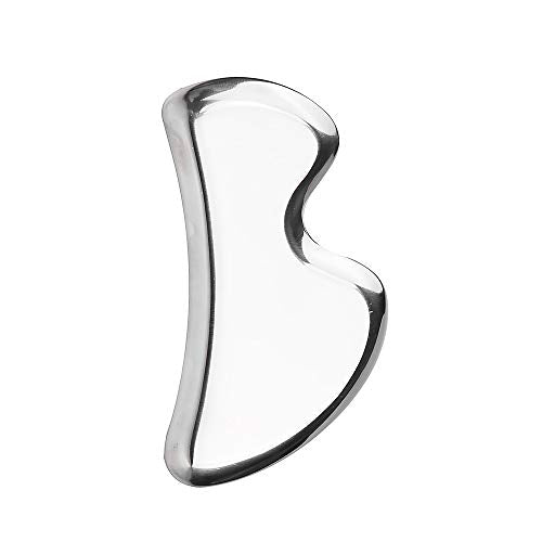 Medical Grade Stainless Steel Gua Sha Guasha Massage Soft Tissue Therapy Used for Back, Legs, Arms,Neck,Shoulder (B) - style: B