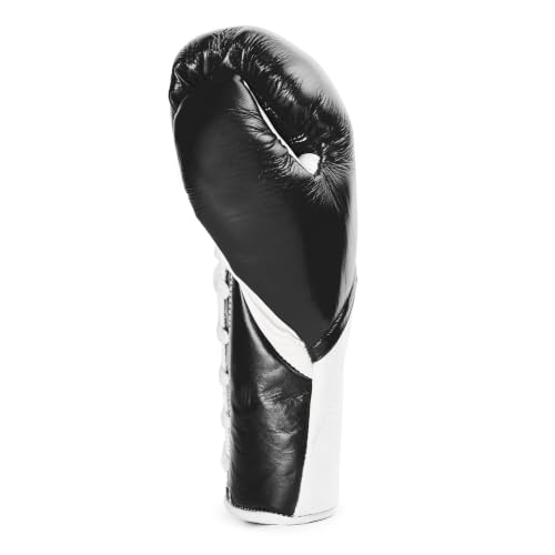 Everlast MX Elite Pro Fight Boxing Gloves | Handcrafted in Mexico - color: Black, size: 10oz