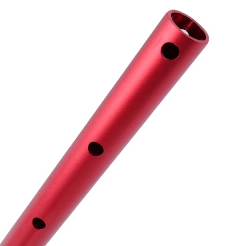 Black Expandable Spreader Bar Set Sports Pilates Training Tools Kit - color: Red