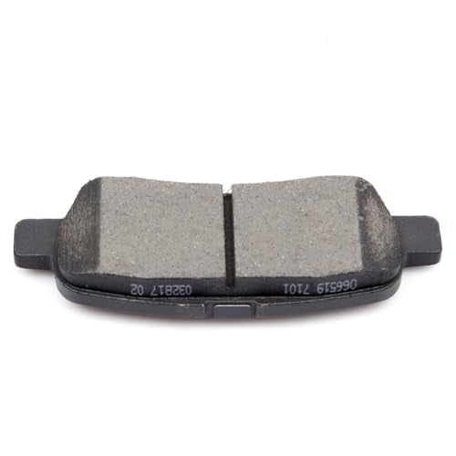 ECCPP D905-7784 Rear Ceramic Disc Brake Pad Set - Fit for INFINITI EX35 (2008-2012), EX37 (2013), FX35 (2003-2012), FX37 (2013), FX45 (2003-2008), As Pictures Shown - style: D905 [4pcs]
