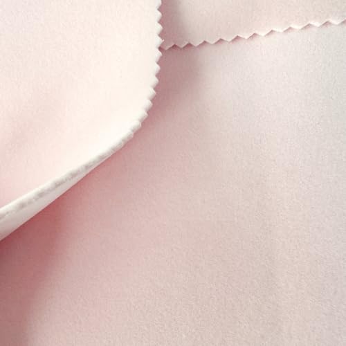 UnionPlus Velvet Travel Jewelry Roll Bag Organizer for Necklaces Only, Pink - color: Pink, size: Medium