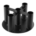 Barbell Holder Storage Rack, Heavy Duty Vertical Barbell Stand for Home and Commercial Gym, Fit 2-inch Olympic Bars, Curl Bars, Hex Bars, Corner Floor Stand