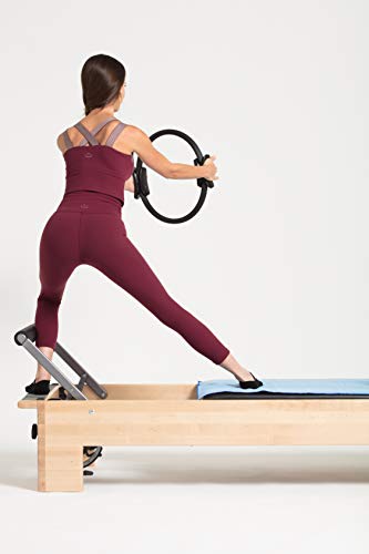 Salt & Honey Non-Slip Pilates Reformer Mat Towel - color: Blue