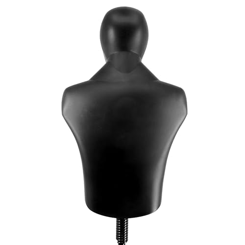 adidas MAX Height Adjustable Freestanding Punching Bag - Body Opponent Dummy with Stable Base for Boxing, Kickboxing & MMA - Professional Martial Arts Training Equipment