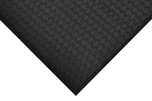 Hudson Exchange (3'x12') MaxCush Anti-Fatigue Comfort Industrial Ergonomic Mat Black - size: 3'x12'