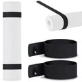 Yoga Mat Carrier Strap, Adjustable Thick Straps Sling for Carrying Large Mats, Stretching Band - color: Slap Band Black