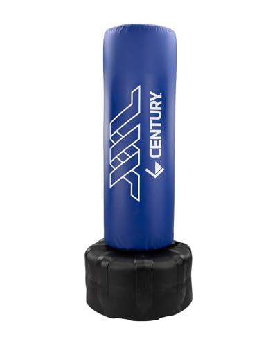 Century Wavemaster XXL | Freestanding Punching Bag with Base | Heavy Bag Boxing Martial Arts Kickboxing Bag | Optimal Strength and Cardio Training Bag - color: Blue