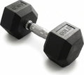 5-100 lb Rubber Hex Dumbbell Set - size: 60 lb